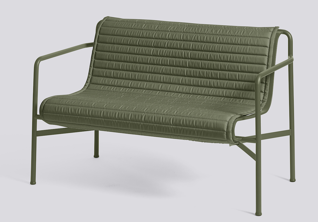 HAY Dining Bench Auflage oliv