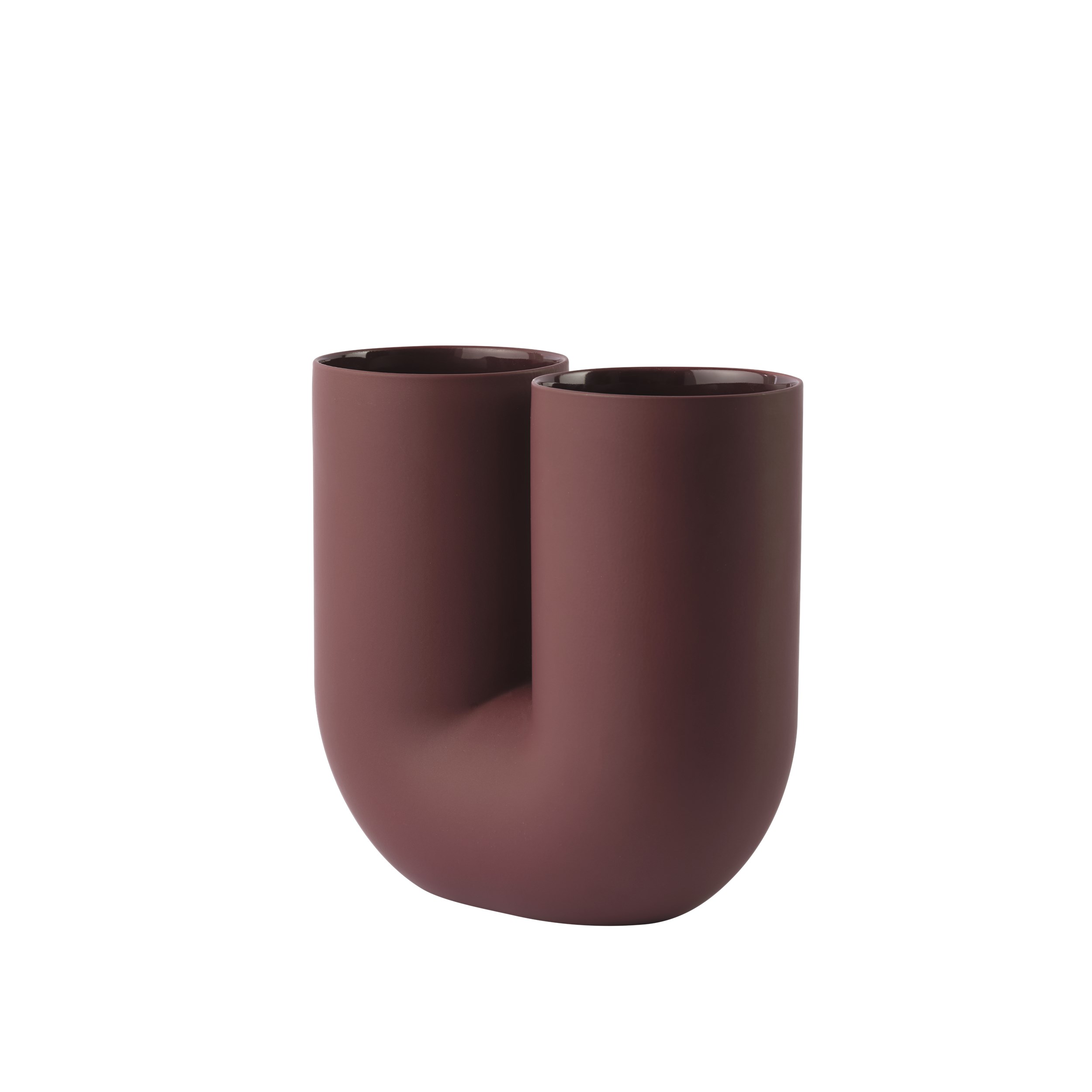 muuto Vase Kink Deep Red