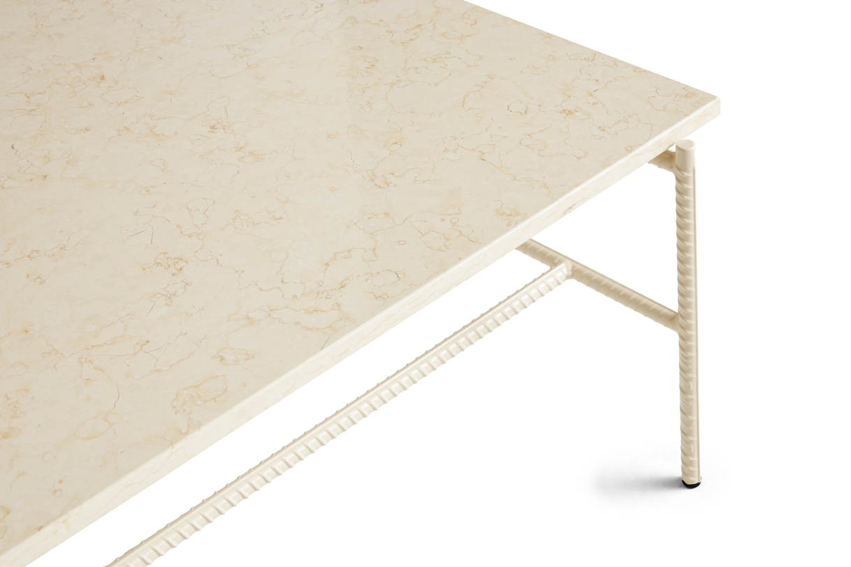 HAY Rebar Coffeetable Alabaster / Marmor Beige