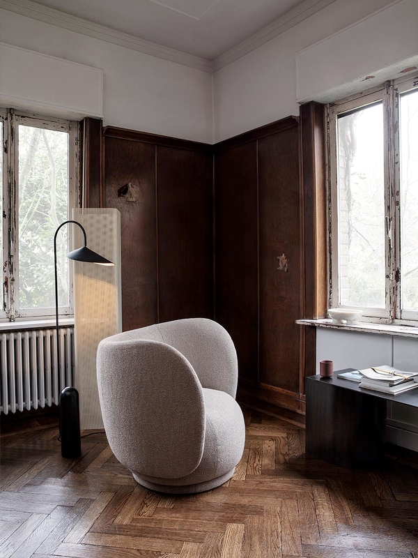 ferm living Lounge Sessel Rico sand