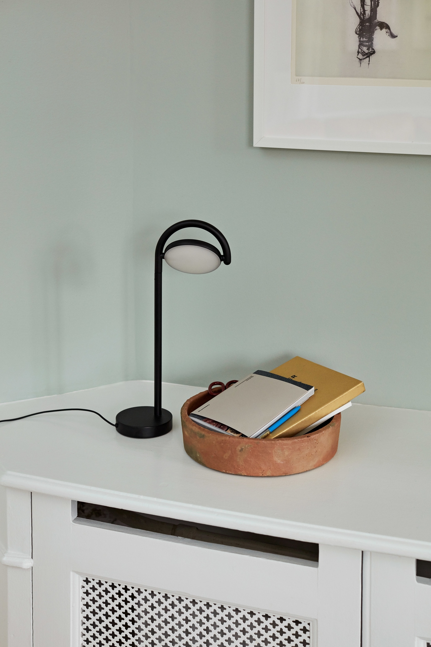 HAY Marselis Table Lamp schwarz