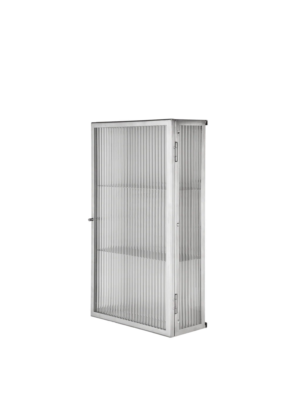 ferm living Wandschrank Haze gebürsteter Edelstahl
