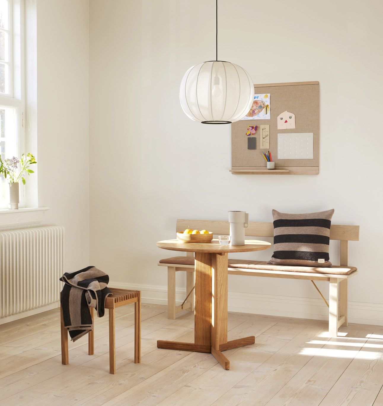 Lightweight Stool, Oak