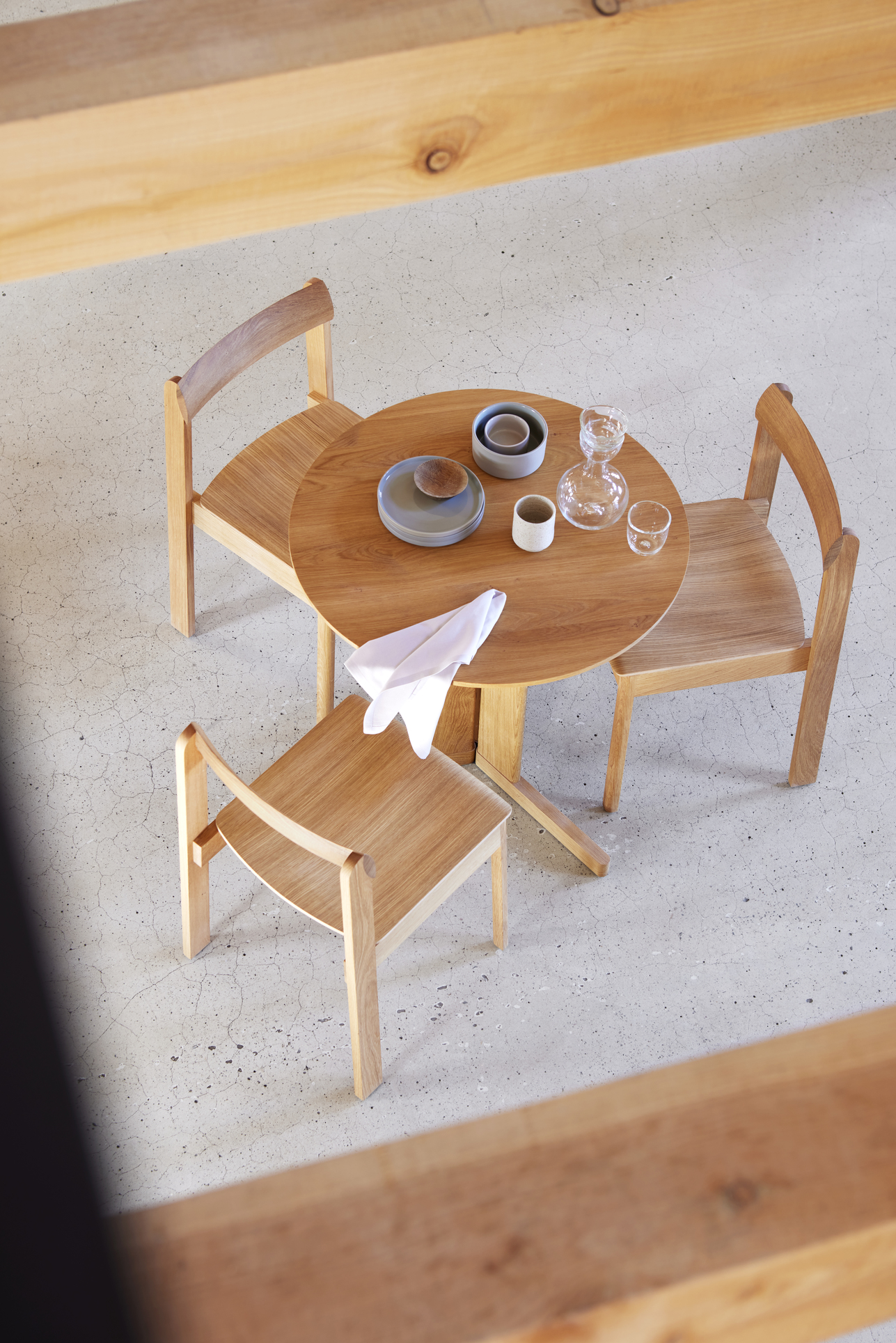 Blueprint Chair, Oak