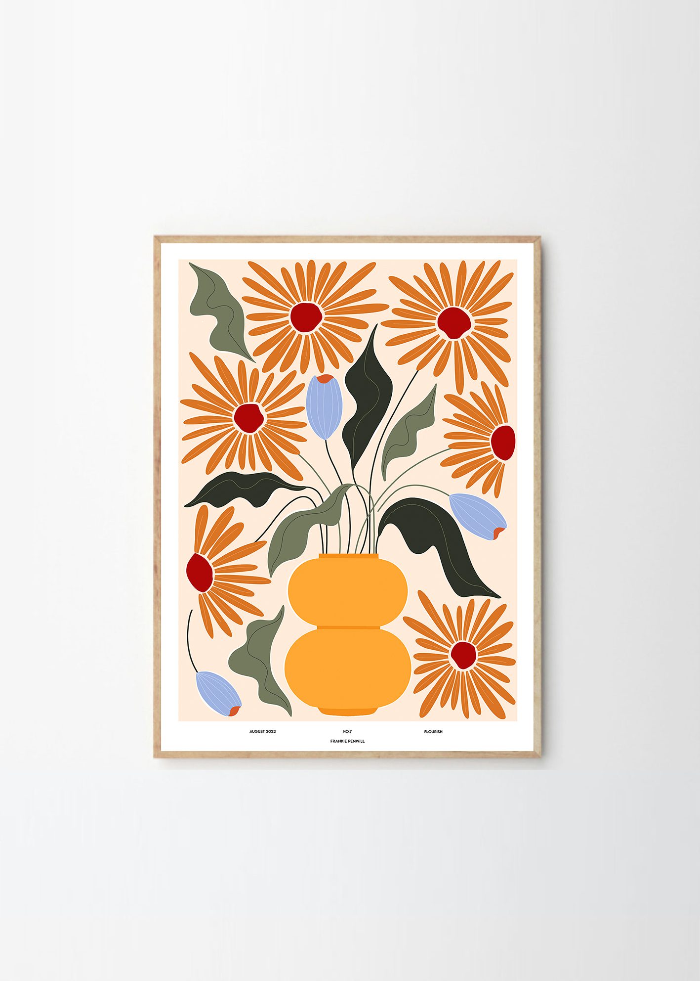 The Poster Club - Frankie Penwill - Flourish