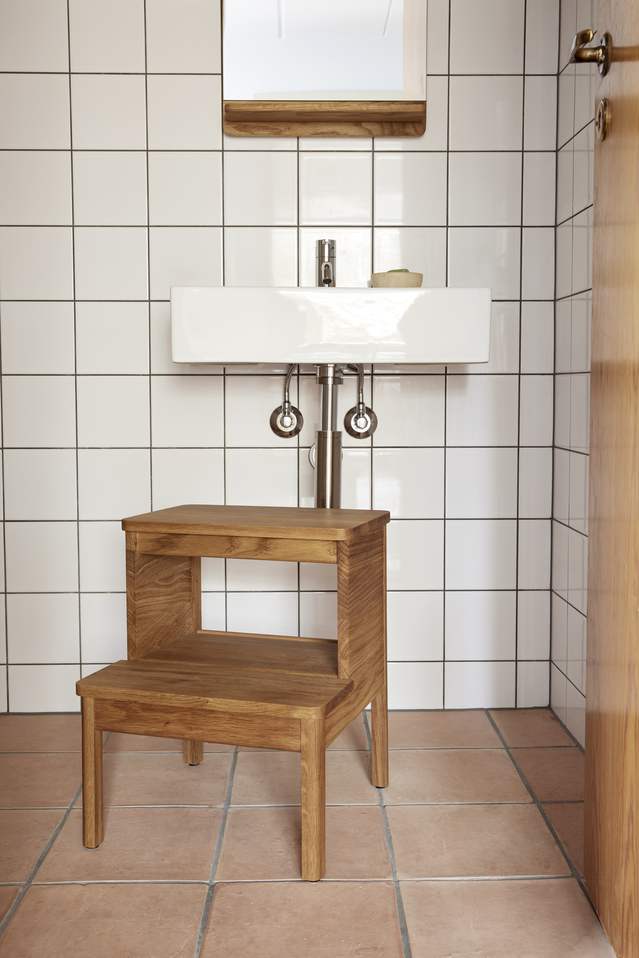 A Line Stepstool, Oak