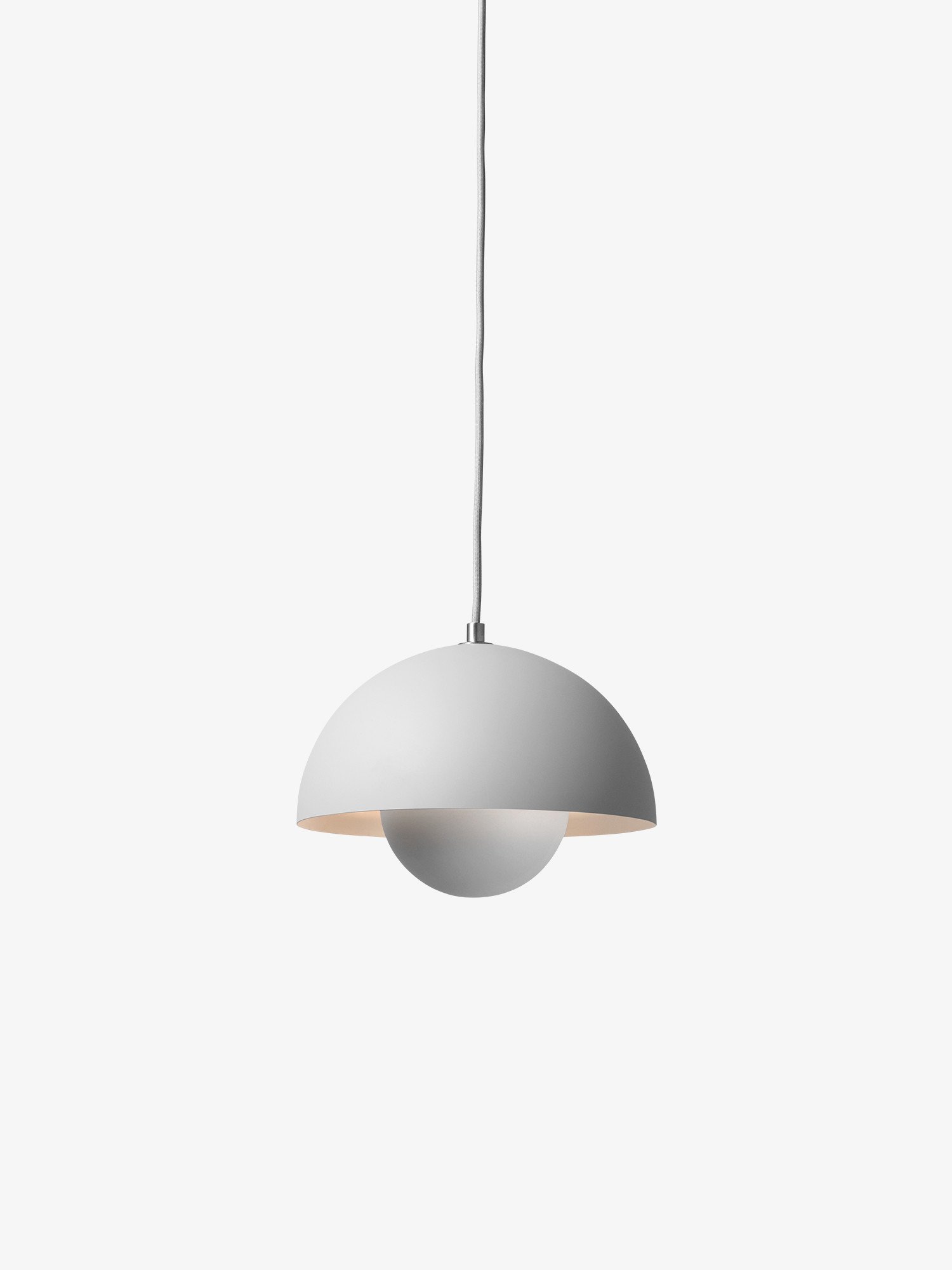 and tradition Pendelleuchte Flowerpot VP1 matt grey