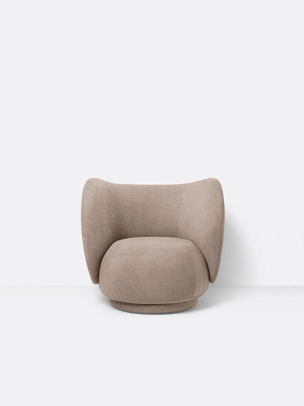 ferm living Lounge Sessel Rico sand