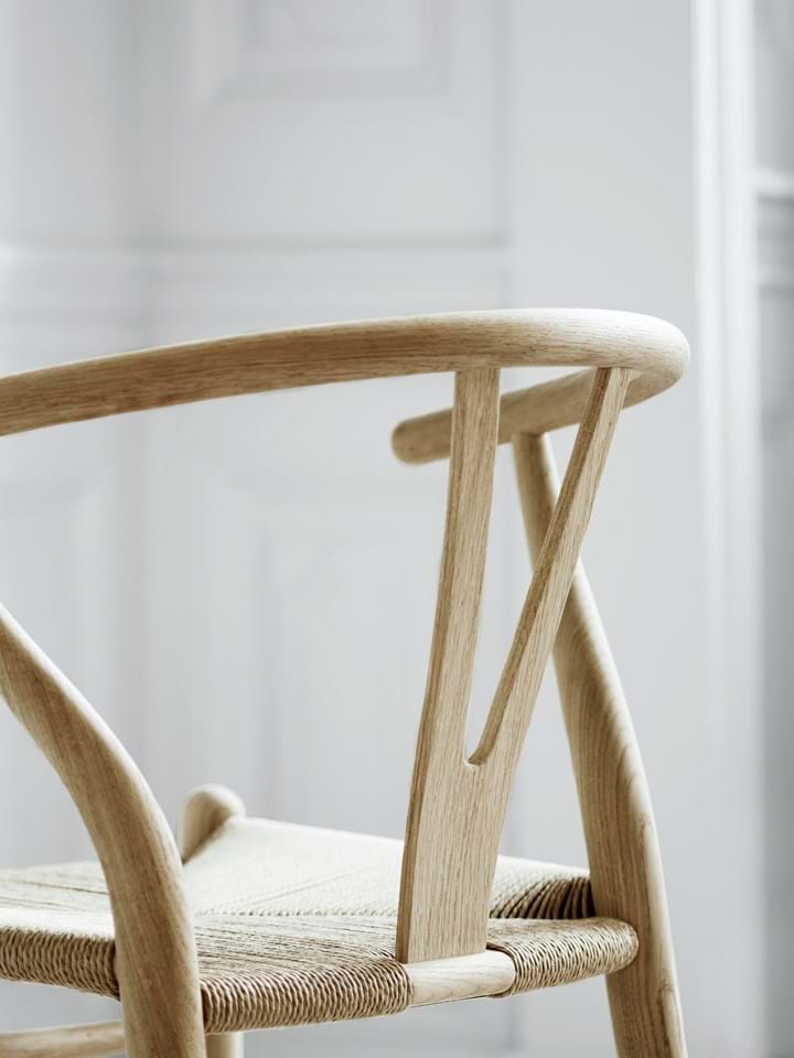 Carl Hansen CH 24 oak oil  Naturkordel Wishbone Chair