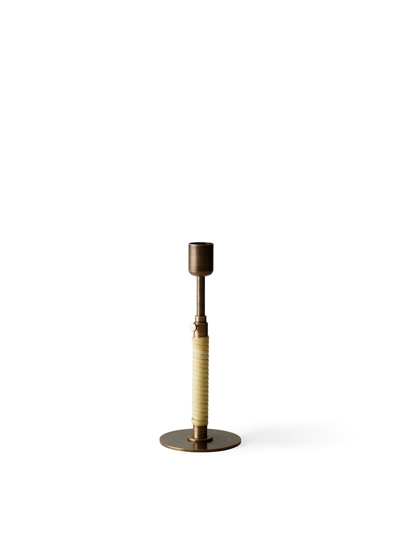 AUDO Copenhagen Kerzenständer Duca Bronzed Brass
