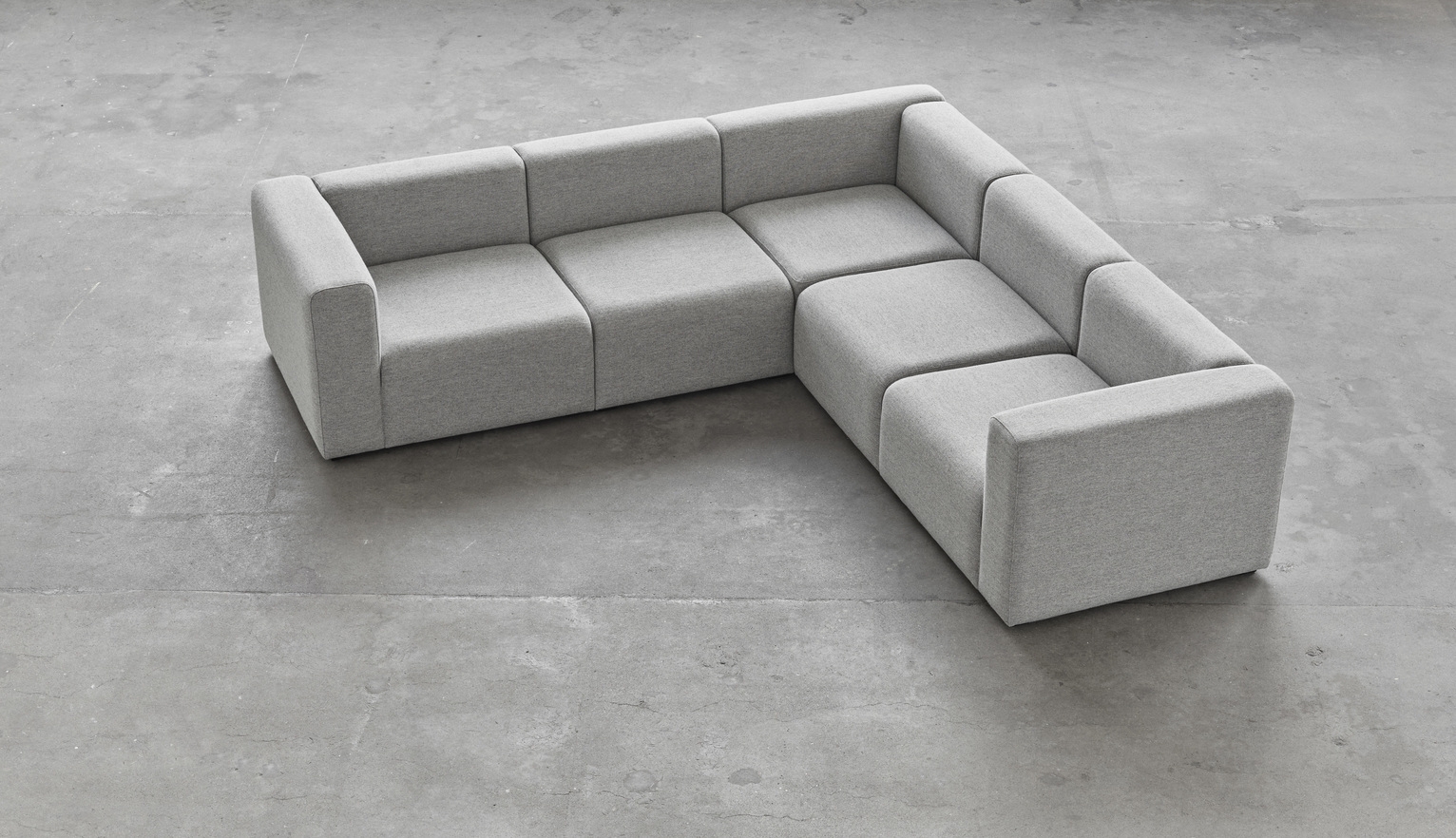 HAY Mags Sofa Corner Kombination 1 | Hallingdal 130