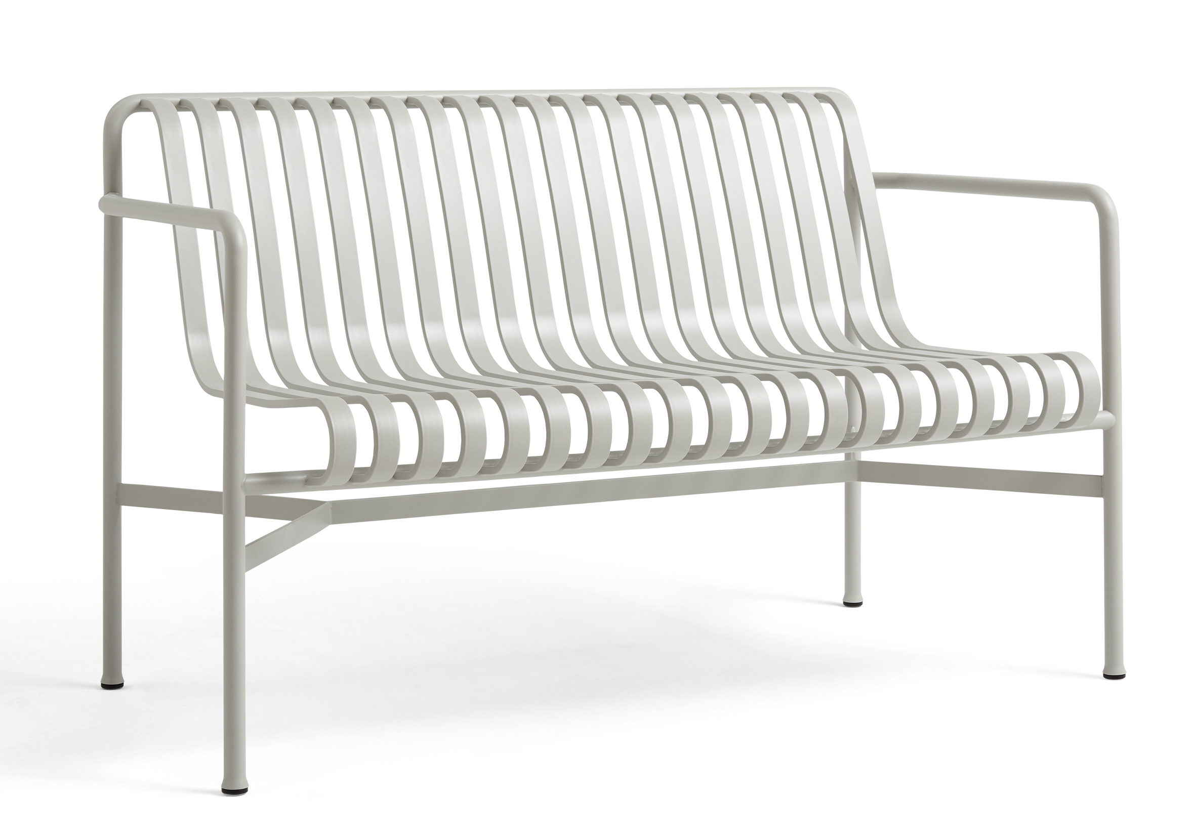 Hay Palissade Dining Bench mit Armlehne