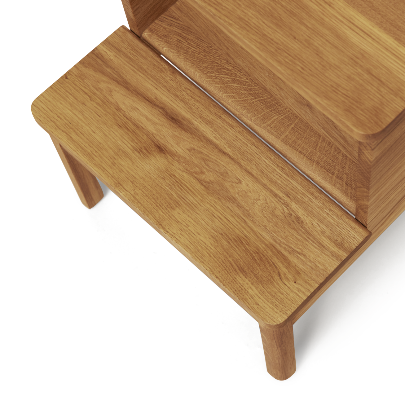 A Line Stepstool, Oak