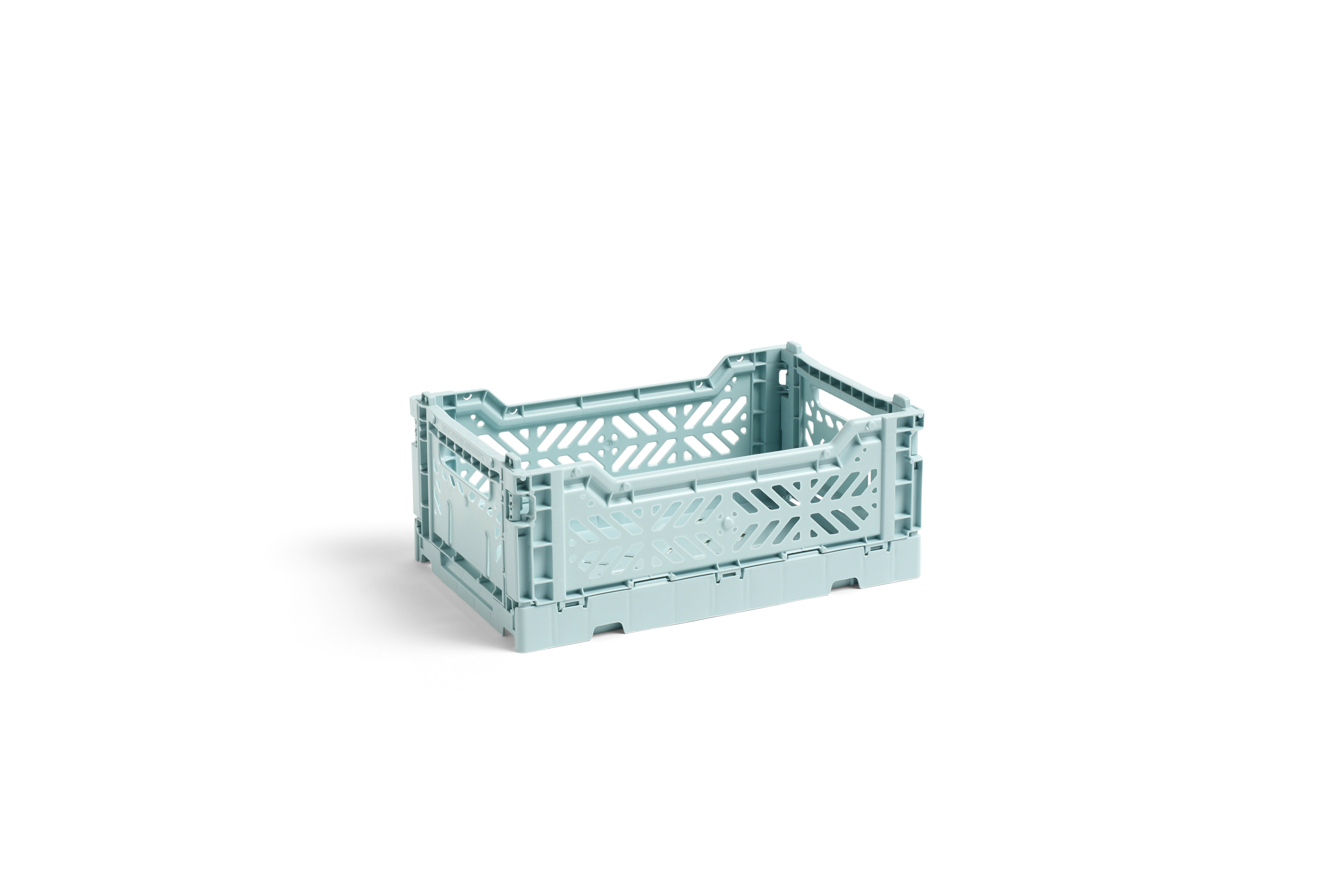 Hay colour crate Stapelkiste arctic blue  S