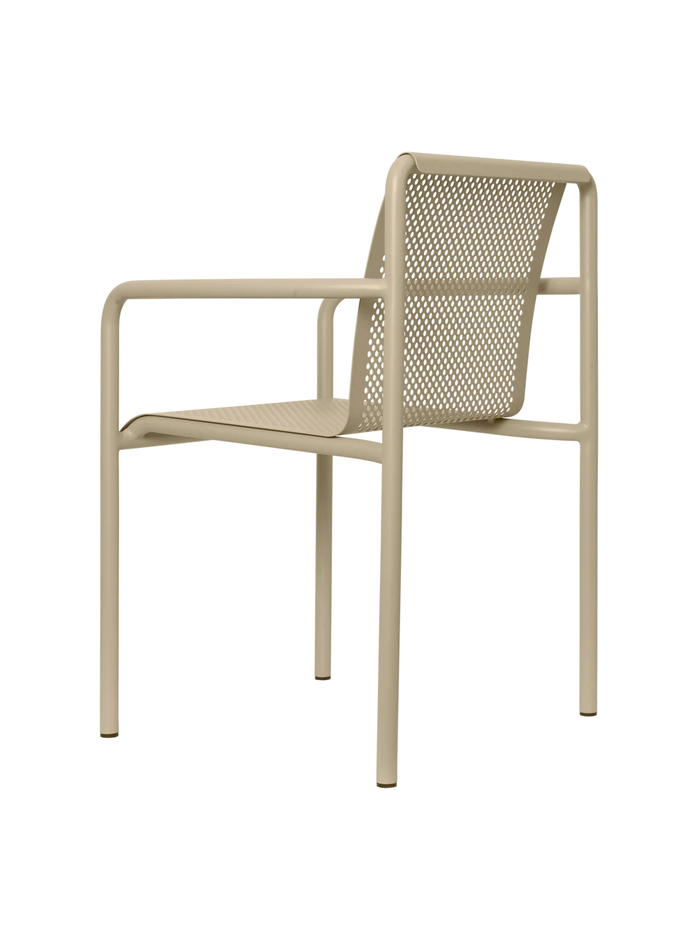 ferm living Dapple Stuhl mit Armlehne beige