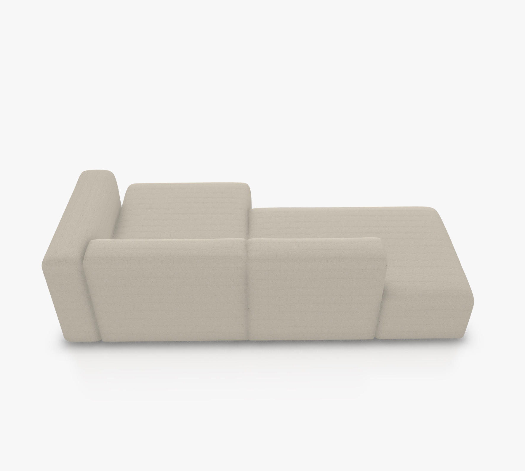 Kvadrat Centre Support / Mittelstütze grau
