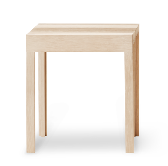 Lightweight Stool, White Oak