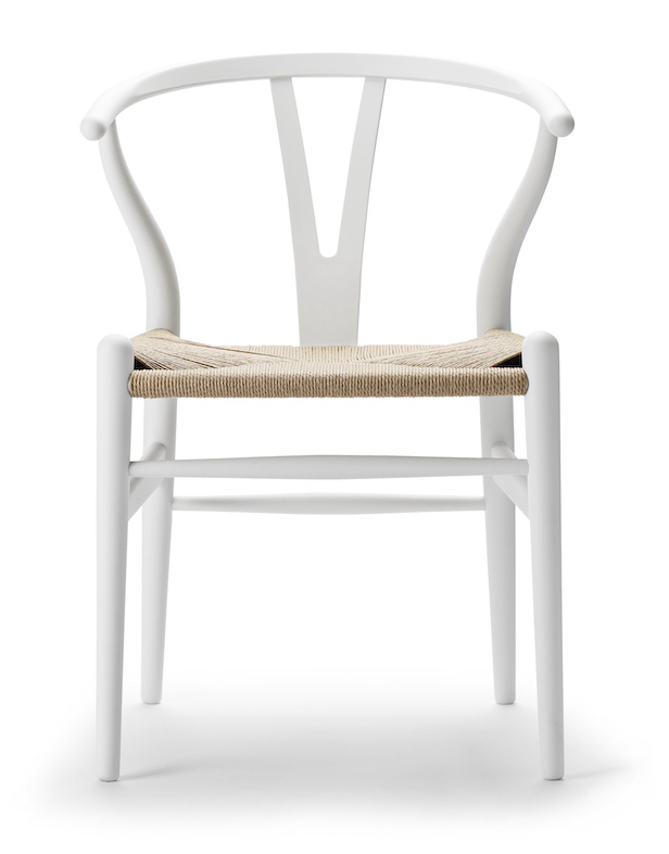 Carl Hansen CH 24 soft white Wishbone Chair
