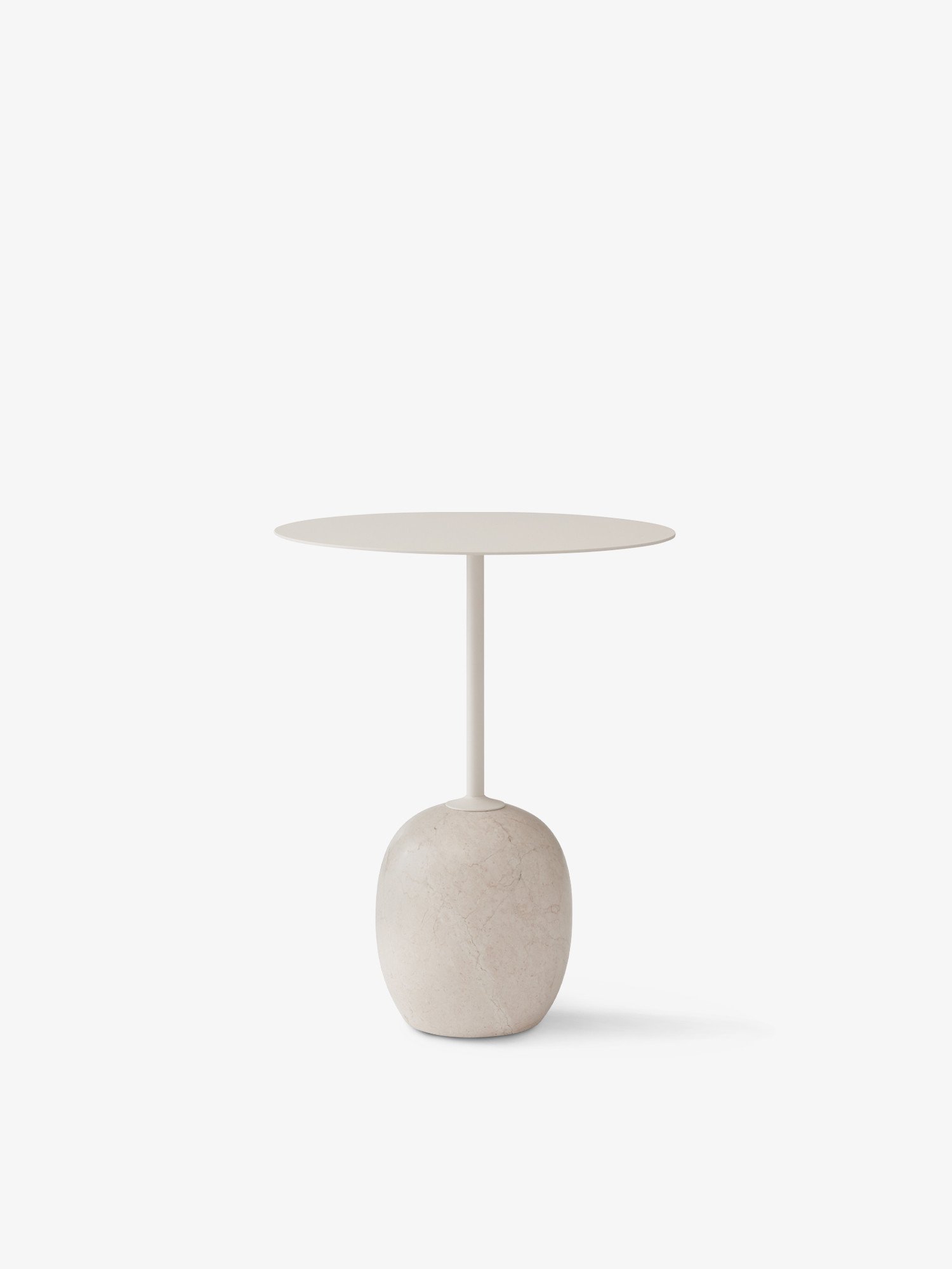 and tradition Lato Table ivory white
