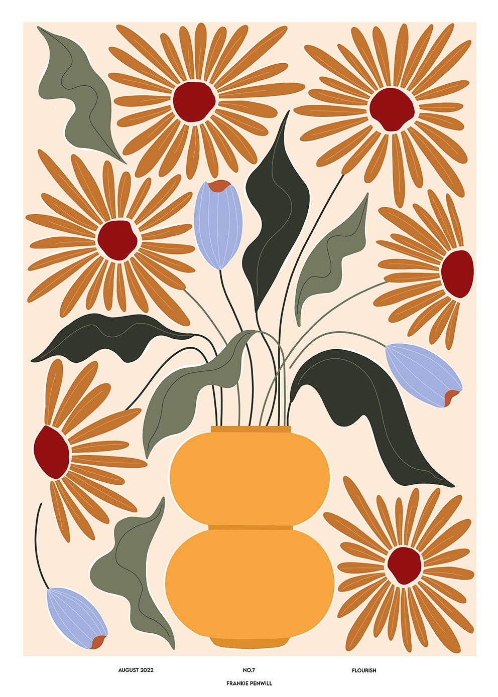 The Poster Club - Frankie Penwill - Flourish
