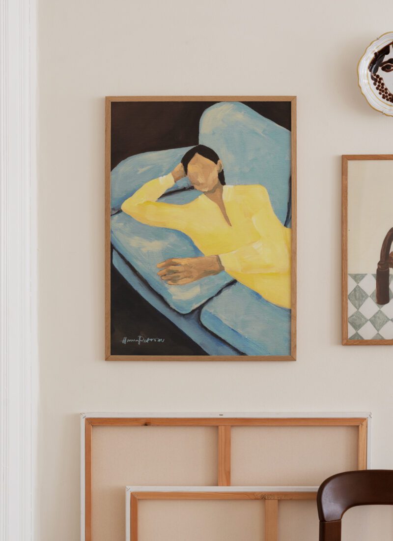 Poster Club - blue Sofa - Hanna Peterson