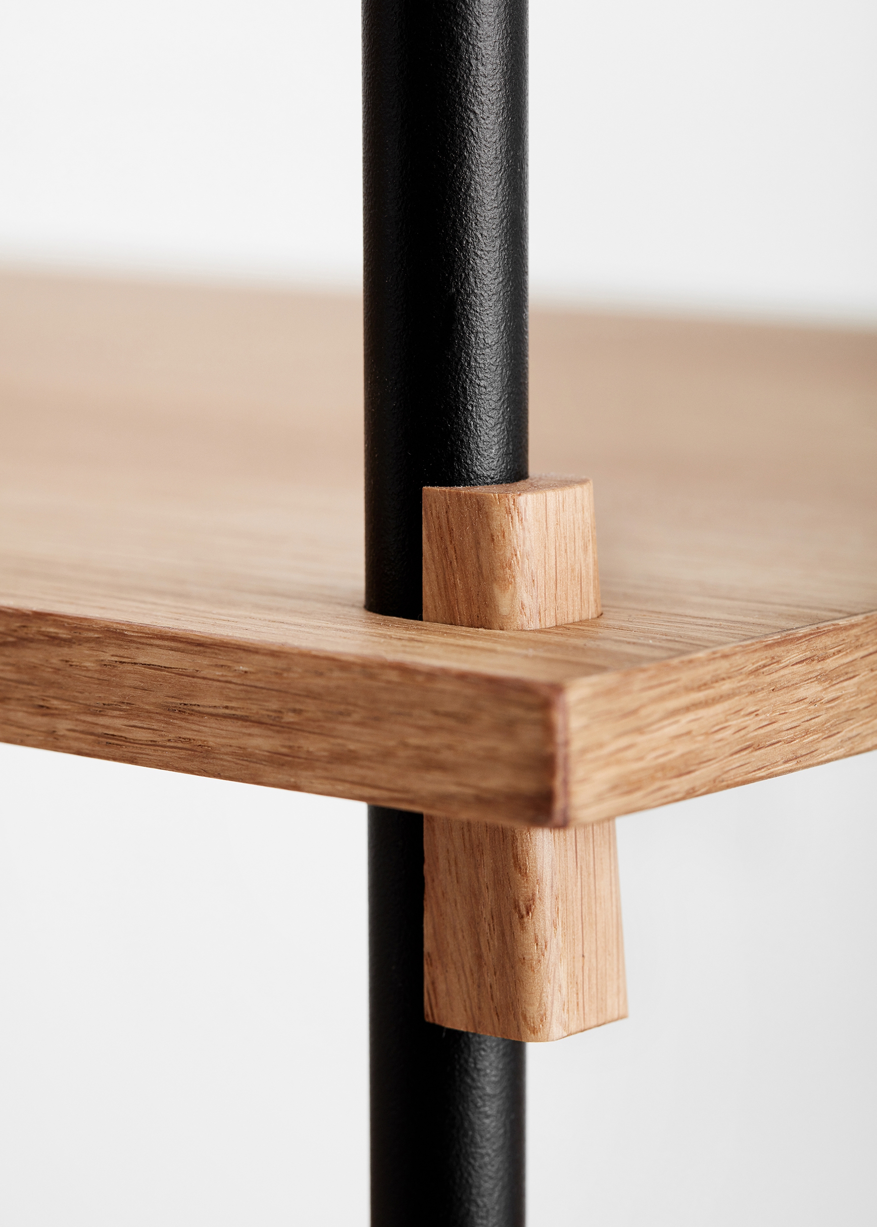 Moebe Shelving System medium double oak