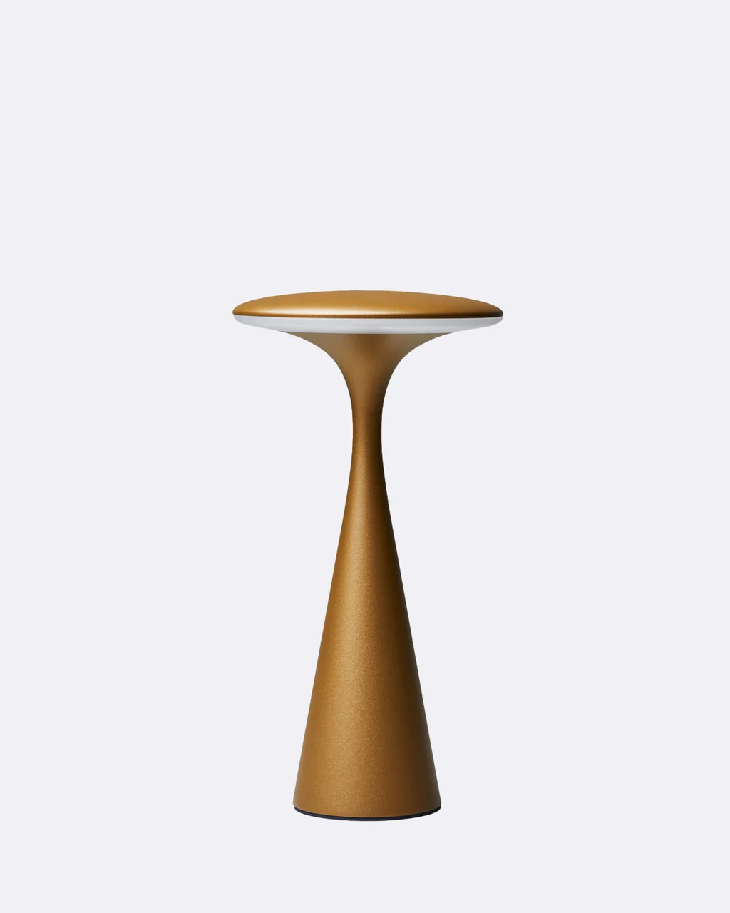Ufo Tischleuchte brushed gold